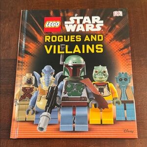 Disney LEGO Star Wars Rogues and Villains Hardcover Book DK
